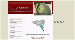 Desktop Screenshot of kuestenwellis.de