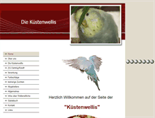 Tablet Screenshot of kuestenwellis.de